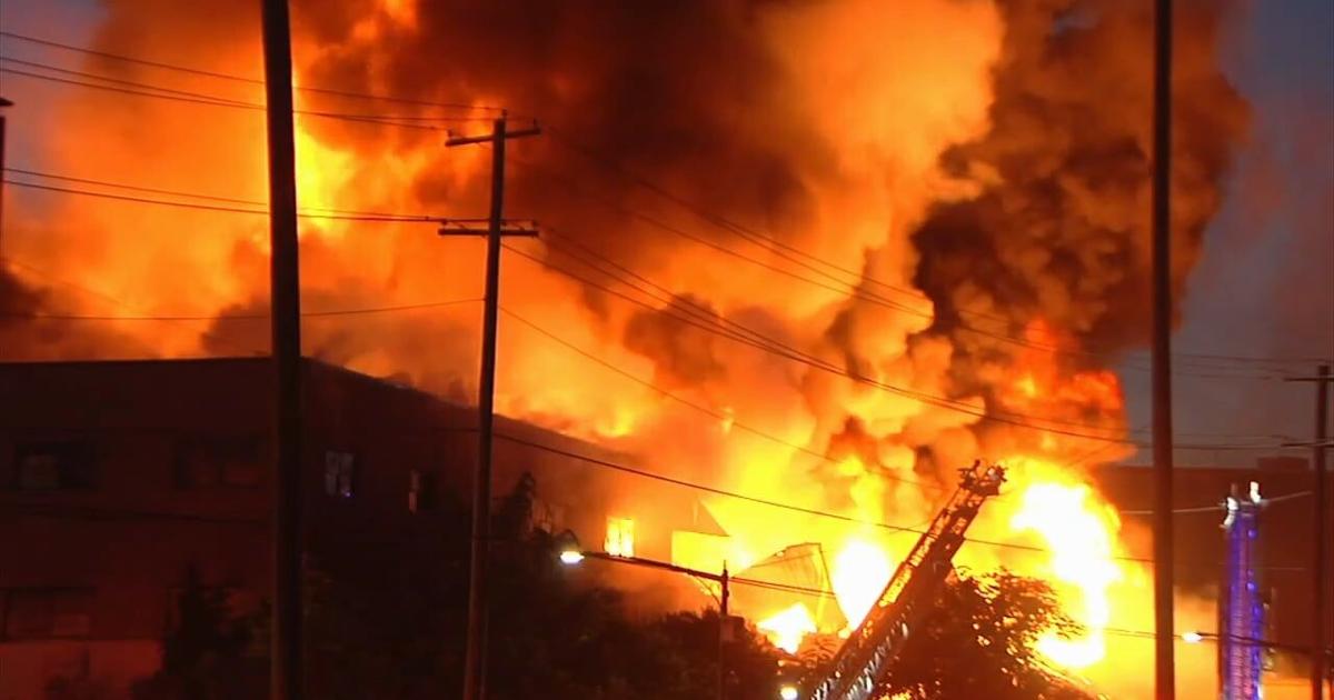 'Ashes coming from the sky': Massive fire at former Allentown factory injures firefighter, displaces families | Allentown Area
