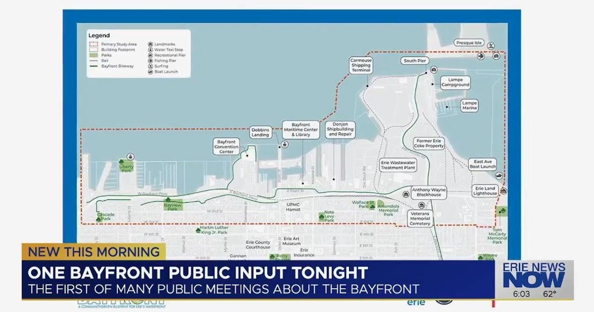 Erie Calls on Residents to Help Shape the Bayfront’s Future | News