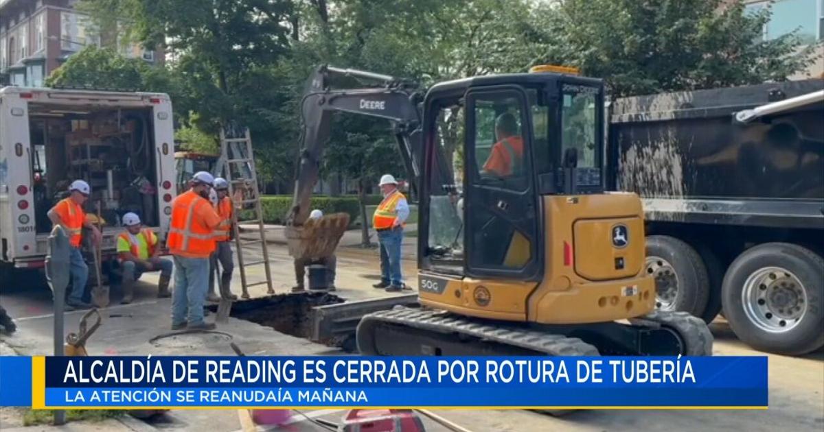 Rotura de tubería obliga al cierre temporal de la alcaldía de Reading | Noticias