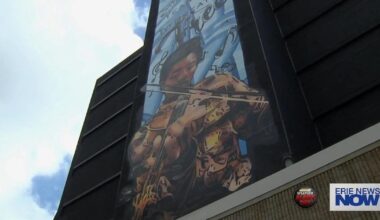 Downtown Erie Unveils 72-Foot Mural Honoring Keenan Madison | News