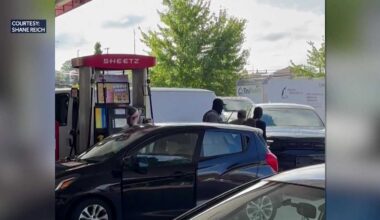 ICE operation at Sheetz in Cranberry Township, Pennsylvania
