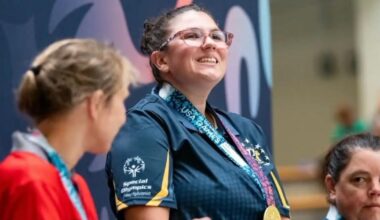 Reading pulls out all the stops to welcome home Special Olympics champion Kylah Schlott | Carbon County Area