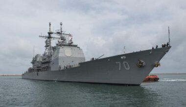 USS Lake Erie Returns Home