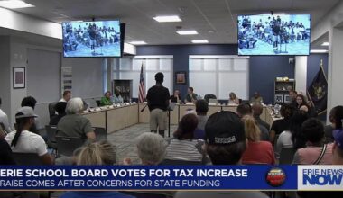 Erie School District Board Approves Budget With 2.88% Tax Increase | Local News