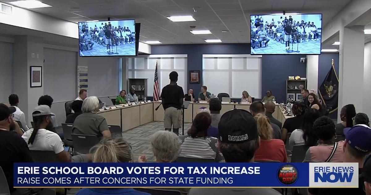Erie School District Board Approves Budget With 2.88% Tax Increase | Local News