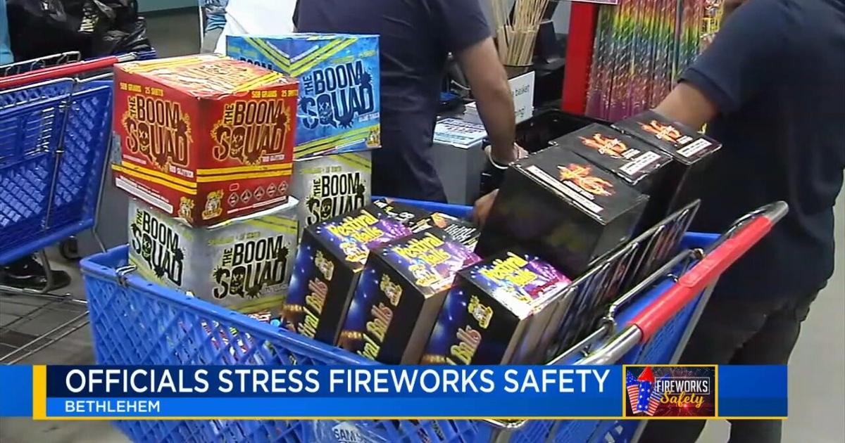 Police, 1st responders in Bethlehem stressing fireworks safety, ahead of Independence Day weekend | Bethlehem Area