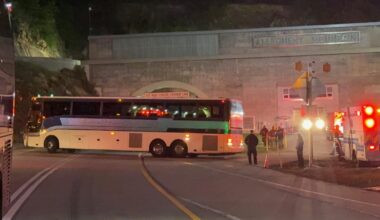 Around 150 people evacuated after vehicle fire in Pennsylvania Turnpike tunnel