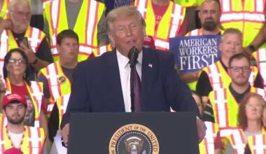 President Trump visits Pennsylvania to talk economy as midterms loom