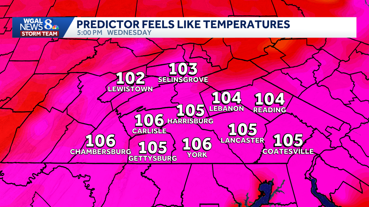 Cooling centers open in South-Central Pa. as heat wave looms