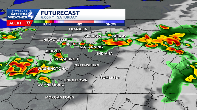 severe thunderstorm watch until 6 p.m. for the pittsburgh area