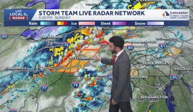 Severe thunderstorm watch issued for South-Central Pa.