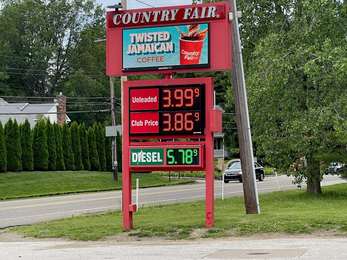 Erie gas prices drop below $4 per gallon for first time since April
