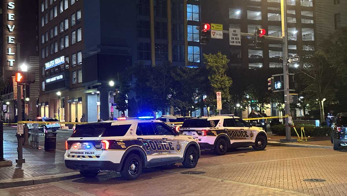 Pittsburgh police investigating downtown shooting