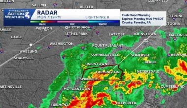 Flash Flood Warning expires in Western Pa. Monday, June 22