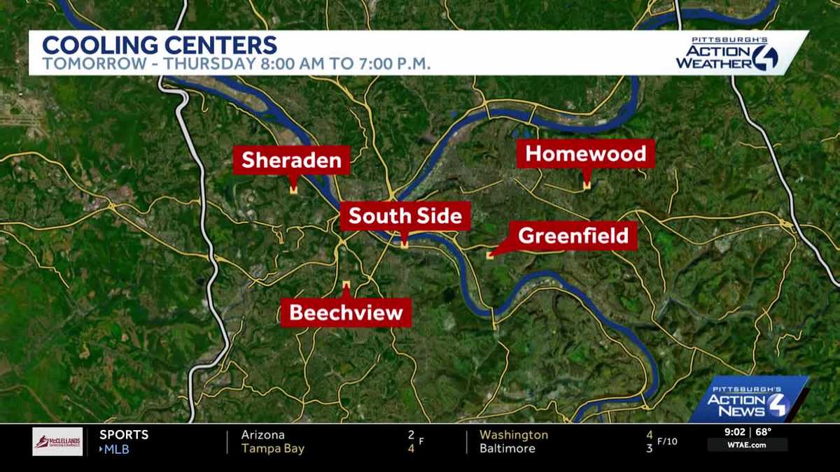 Three-day 'code red' heat advisory issued for Allegheny ﻿County