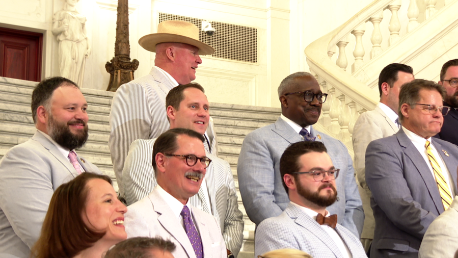 Seersucker Caucus meets at Pennsylvania State Capitol