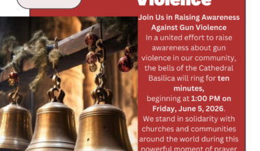 Bell Ringing Against Gun Violence Set for June 5