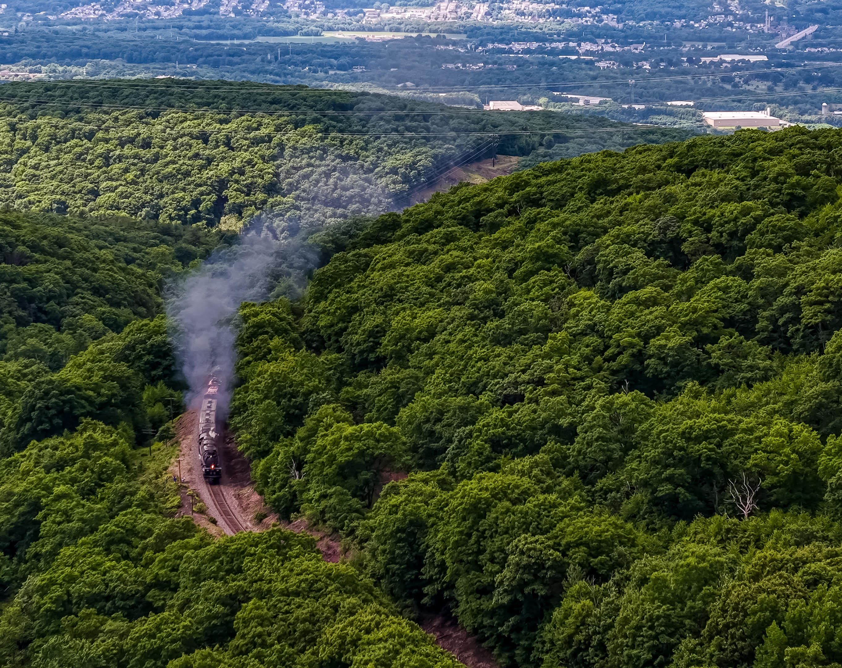 Big Boy 4014 coming through the historic Solomon Gap in...