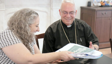 Archbishop Pérez Receives First Documents Tracing Maria Middleton’s Path to Holiness