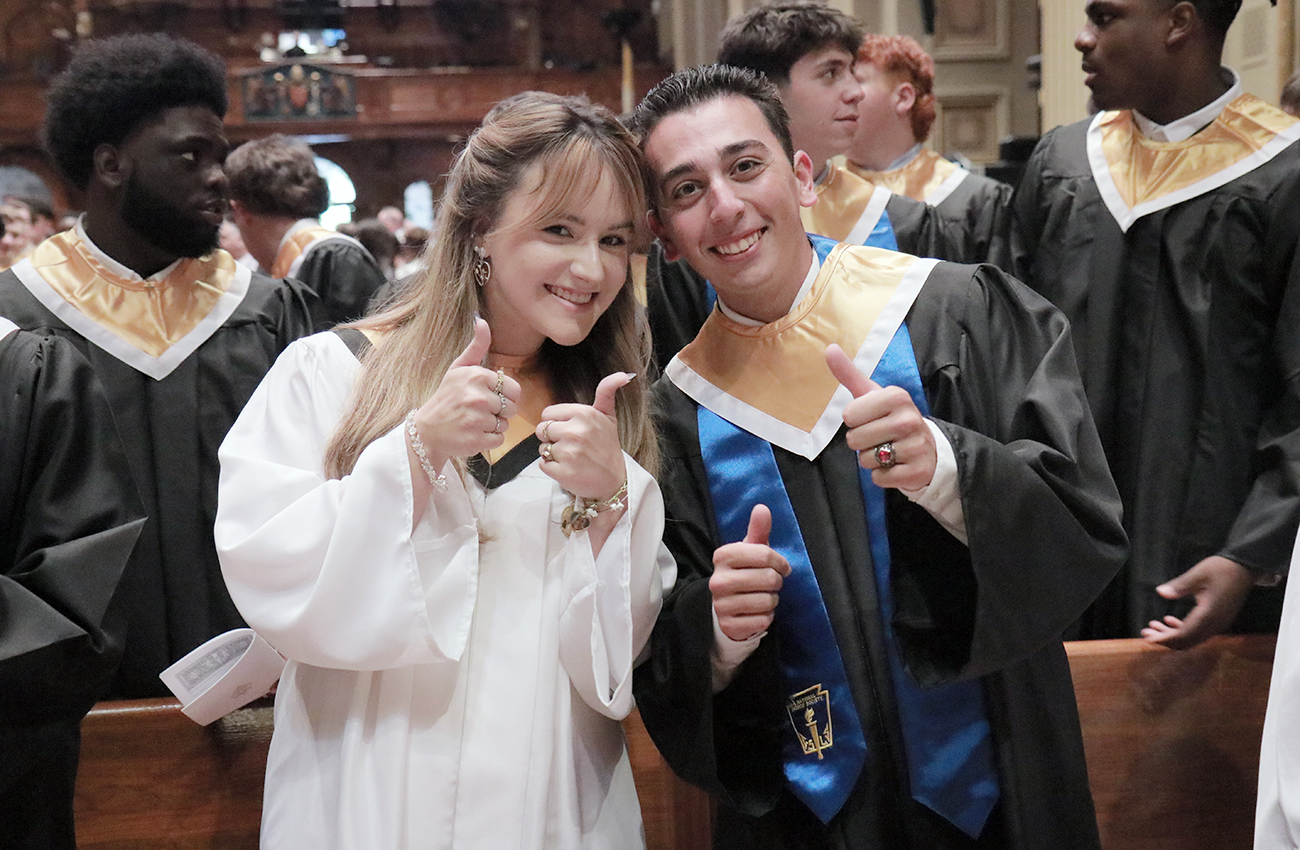 Neumann-Goretti Seniors Gather for Baccalaureate Mass at Cathedral