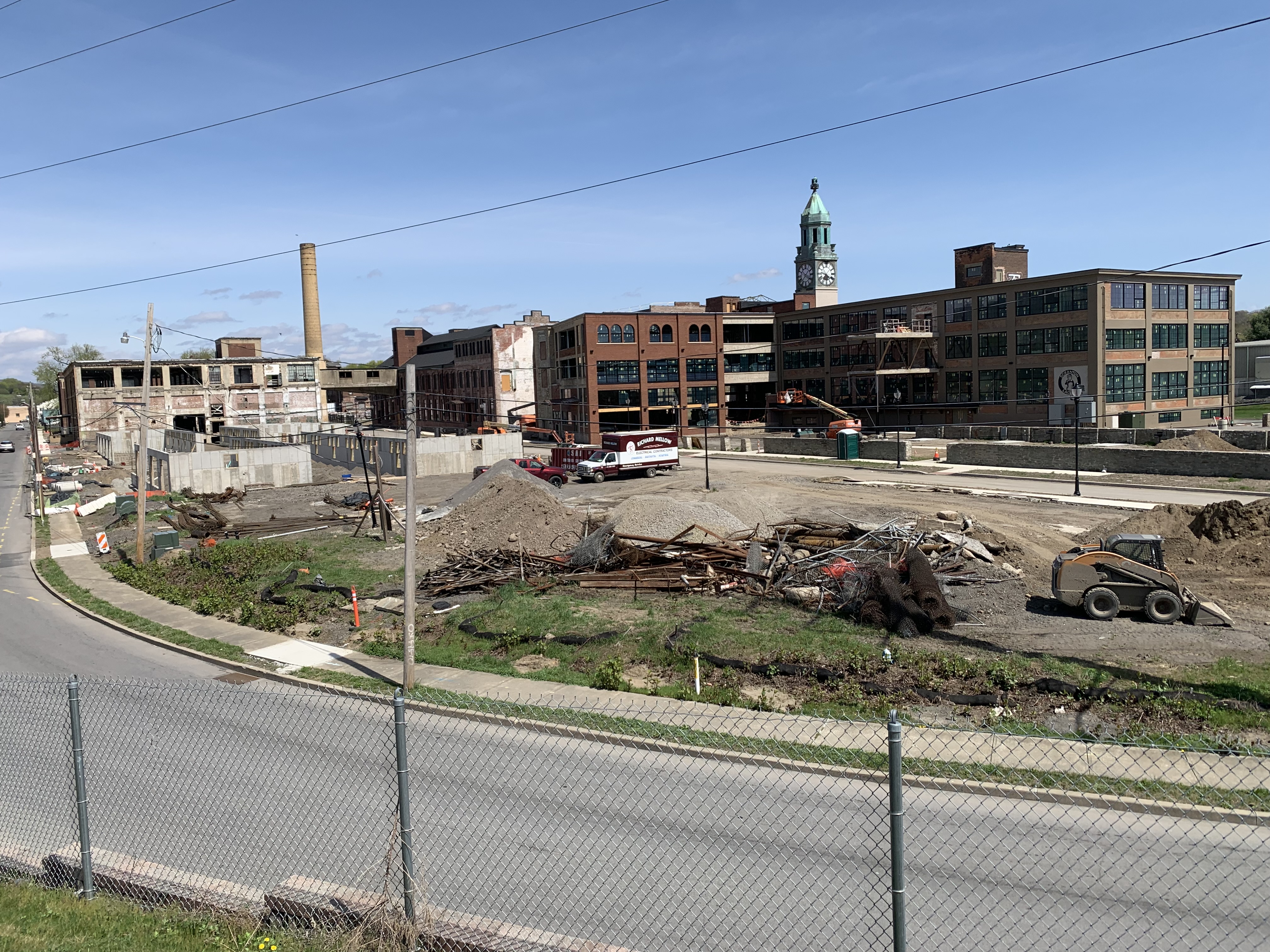 Lace Village, a mixed-use redevelopment of the former Scranton Lace...