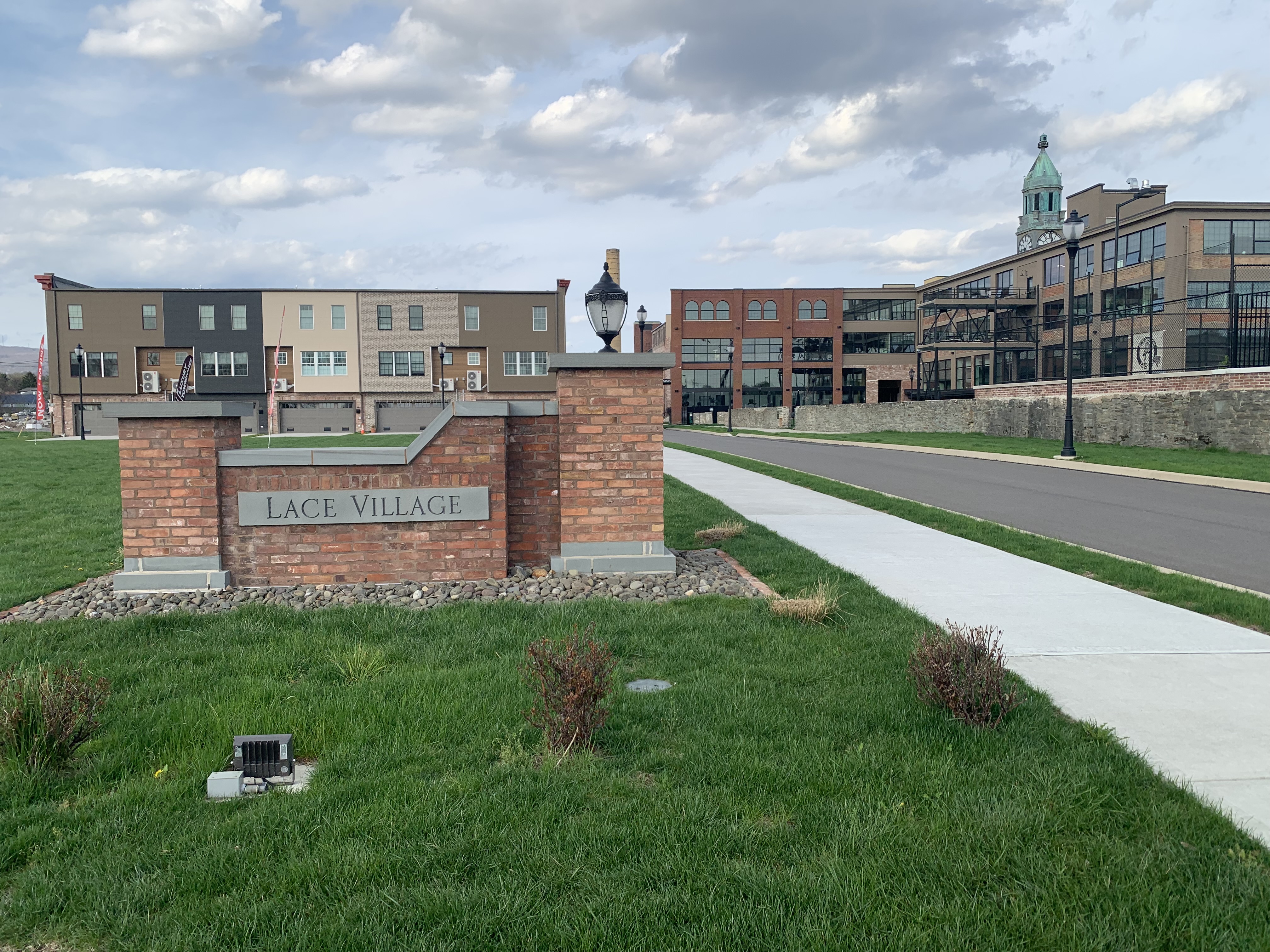 Lace Village, a mixed-use redevelopment of the former Scranton Lace...