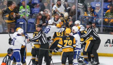 WBS Penguins down, 0-2, as series shifts to Toronto – Wilkes-Barre Citizens' Voice