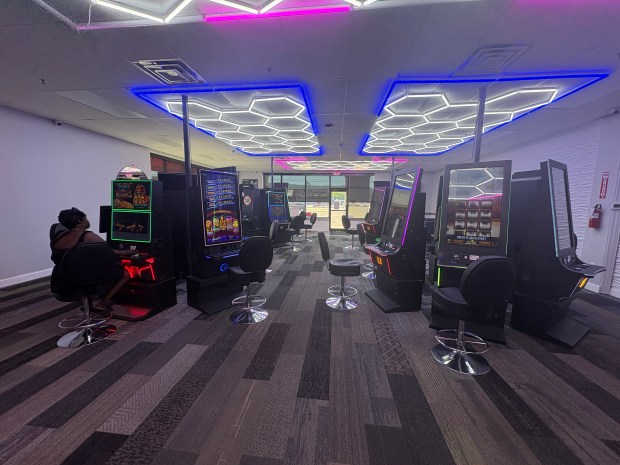 Slot-like skill game machines have proliferated across the state and Northeast Pennsylvania, like the Keystone Klub in Edwardsville.(Bob Kalinowski / Staff Photographer)