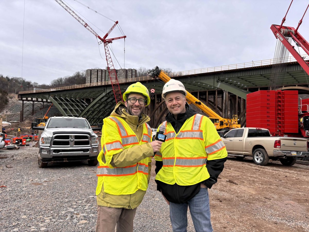 How do you move a 19-million-pound bridge?