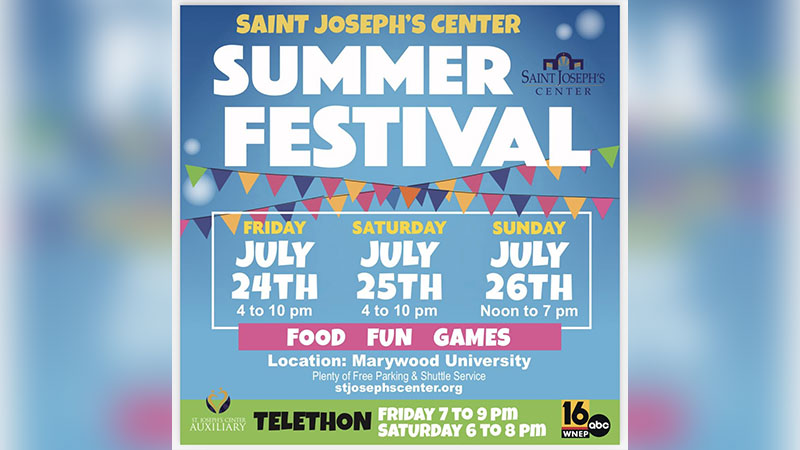 Saint Joseph’s Center Summer Festival | Scranton, PA