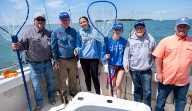 Ohio governor and wife enjoy Lake Erie Fish Ohio Day