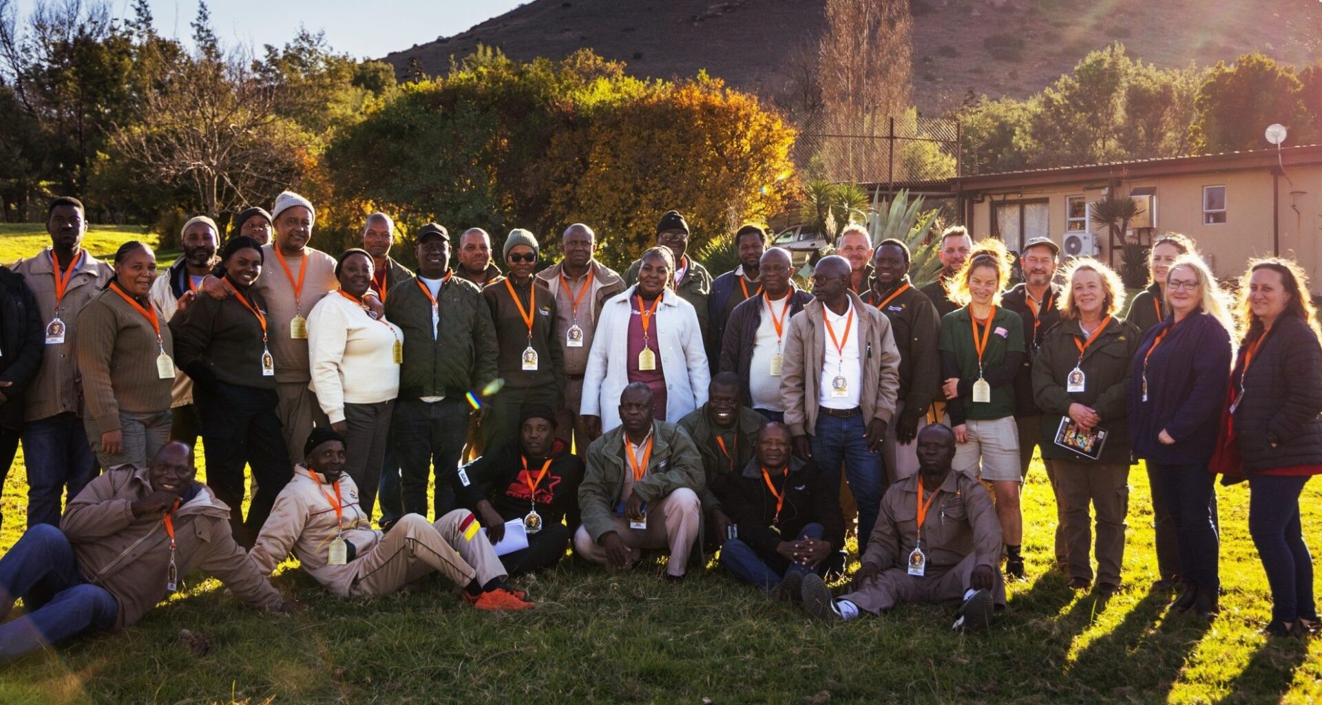 Captive lion welfare training programme held at Bethlehem sanctuary