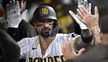 Padres designate Nick Castellanos for assignment while in Philadelphia