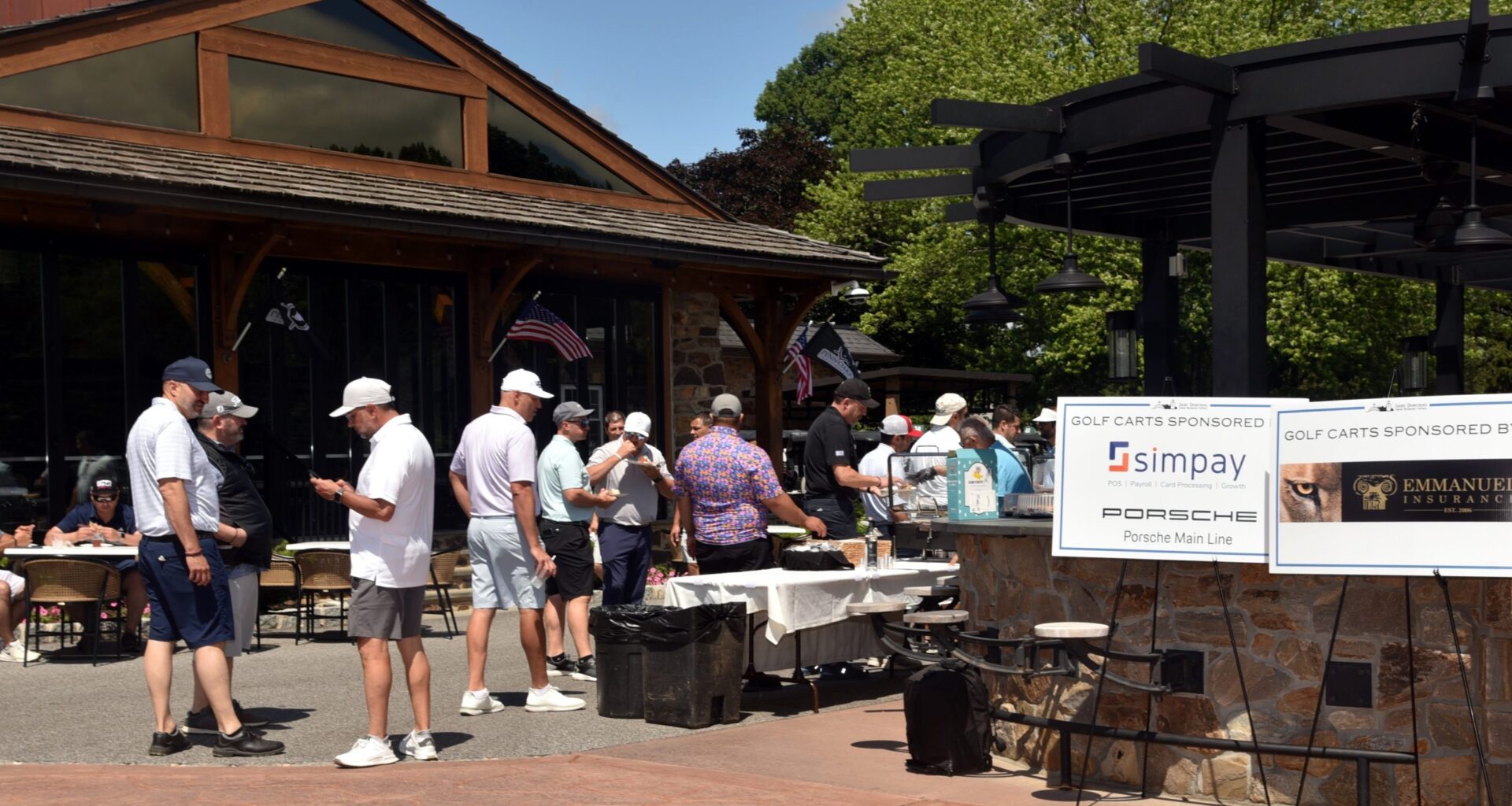 The 6th Annual Golf Outing benefiting the St. Demetrios Greek Language School of Upper Darby took place on June 8 at Penn Oaks Country Club in West Chester, PA. Photo: Courtesy of St. Demetrios Upper Darby, PA