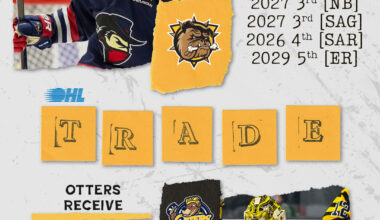 BULLDOGS ACQUIRE JACK GOOD & DRAFT PICKS FROM ERIE FOR EGOROV  