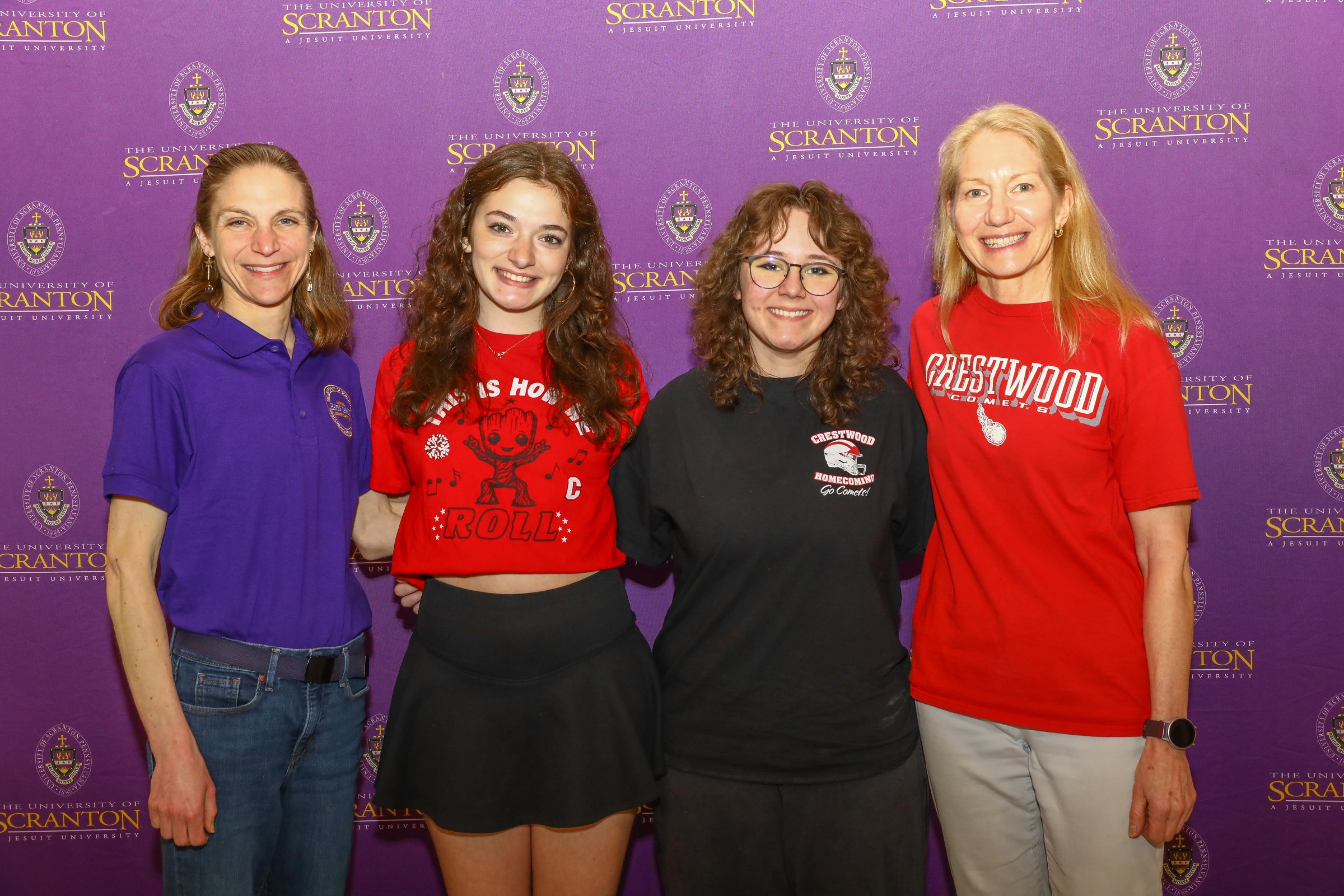 Crestwood team members include, from left, first row, Rachel Frissell,...
