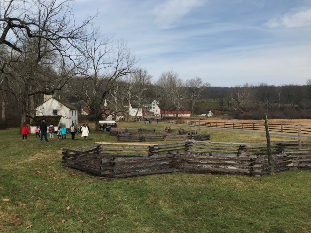 From 1776 to late 1777, Hopewell Furnace produced 12-pound cannons. (STEVEN HENSHAW/READING EAGLE)