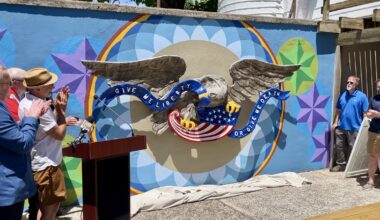 Restored Bicentennial Eagle unveiled at Berks County Heritage Center