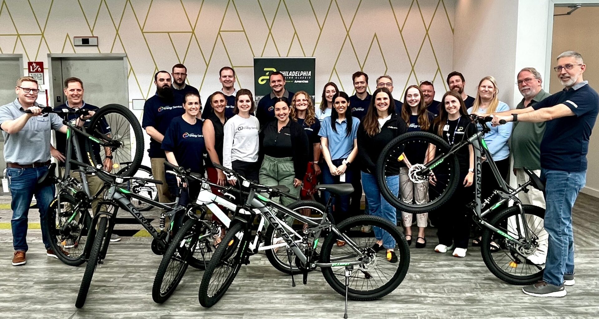UGI employees in Wyomissing build bicycles for Berks County children