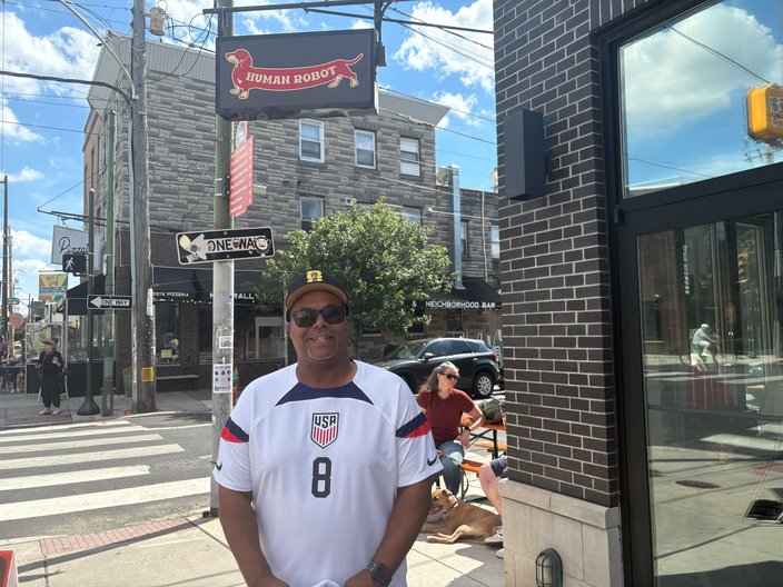 World Cup fan Human Robot