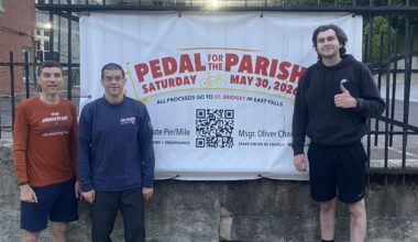 Priest Keeps Focus on Prayer, Road Ahead on Fundraising Bike Ride