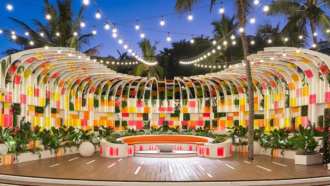 'Love Island USA' villa.