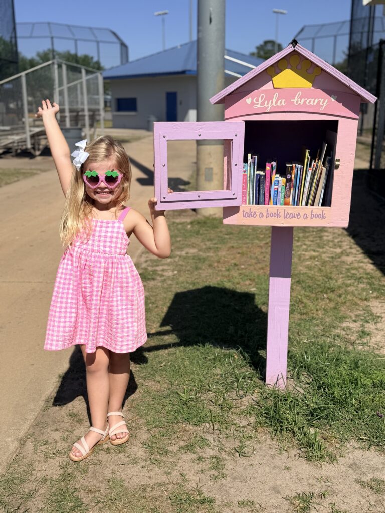 Lyla-brary Spreads Kindness and a Love of Reading Across Plant City