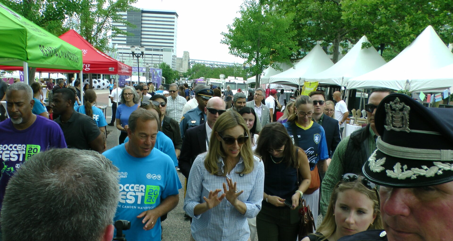 Standing with Camden, Sherrill Picks a Food Fight with Philly