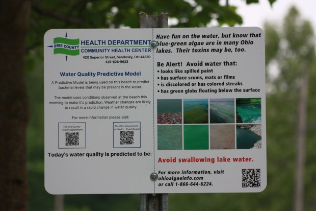 The Erie County Health Department has launched its annual summer beach monitoring program to ensure local waters are safe for swimming. (Courtesy of Erie County Health Department)
