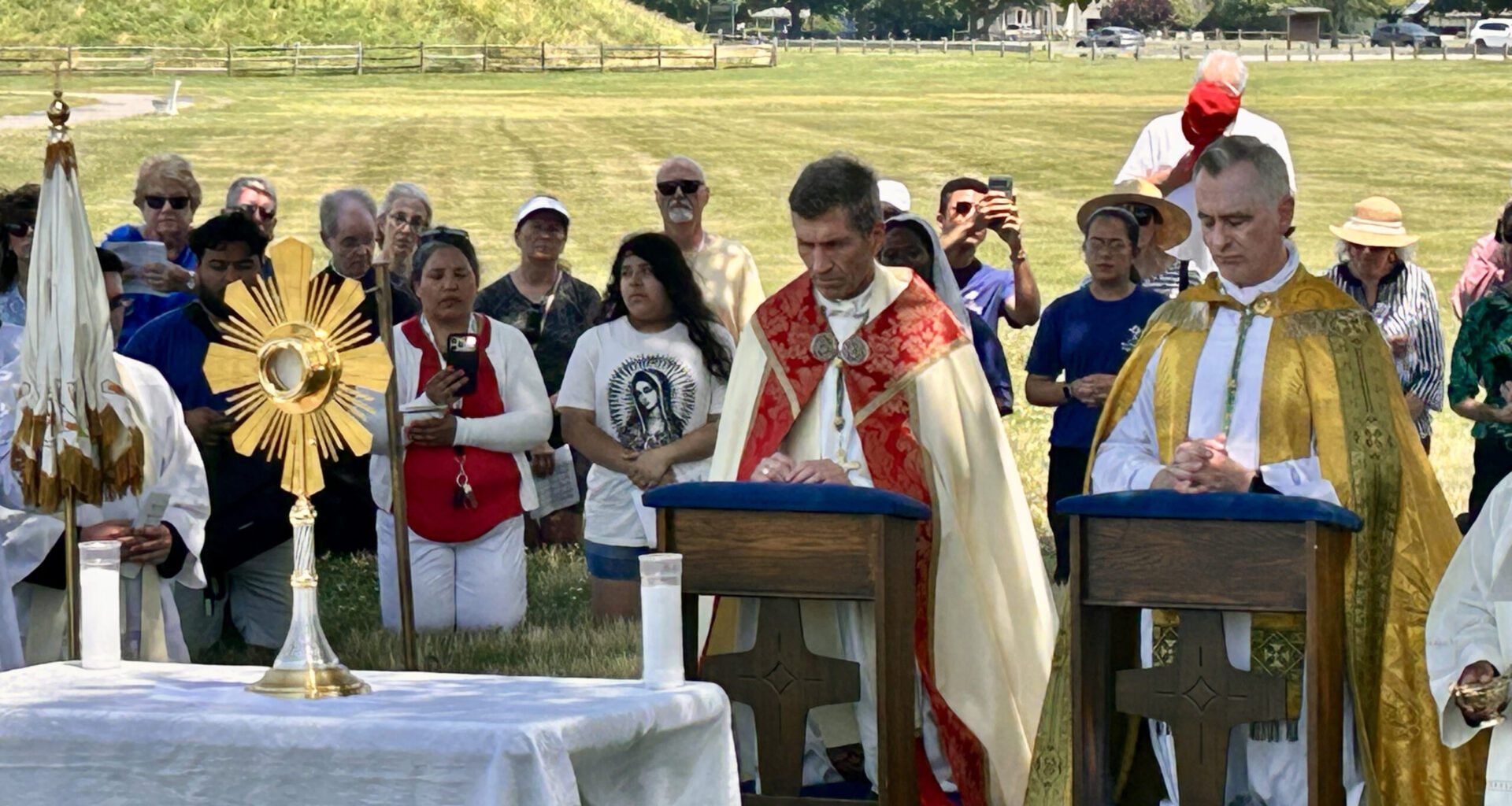 National Eucharistic Pilgrimage continues into the Diocese of Camden