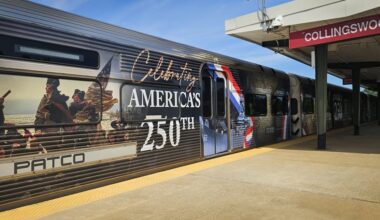PATCO reveals train designed for country’s 250th anniversary
