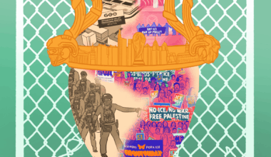 'ICE Out' protest art in Philly ramps up amid World Cup spotlight