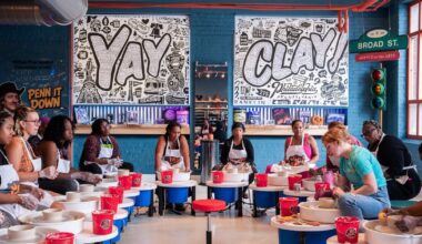 Yay Clay's new Philly Room puts a Philadelphia twist on pottery date nights