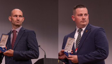 Pennsylvania State Police awards Purple Heart to four troopers shot in the line of duty